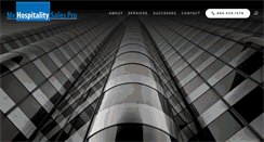 Desktop Screenshot of myhospitalitysalespro.com